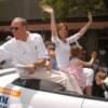 Parade Grand Marshal Jim Boeheim and family