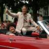 Jose Torres waves to fans during Parade of Champions