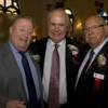 Hall of Famers (left to right) Bob Goodman, Hugh McIlvanney and Angelo Dundee