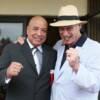 Referee Joe Cortez and writer / historian Bert Sugar meet up in Canastota