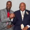 Nevada referee Kenny Bayless with James "Bonecrusher" Smith