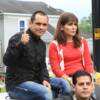 Ricardo "Finito" Lopez and his wife Enriqueta in the Parade of Champions.