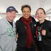 Boxing stars "Irish" Micky Ward, Lucia Rijker & Diana Prazak meet up in Canastota