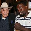 "The Raging Bull" Jake LaMotta with Hasim "The Rock" Rahman