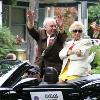 Carlos and Maria Ortiz enjoy the Parade of Champions.