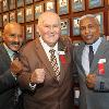 Hall of Famers Lupe Pintor, Harold Lederman and Hilario Zapata.