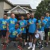 Ready, set, go! Boxers Marco Antonio Barrera, Micky Ward, Daniel Jacobs, Michael Carbajal, Jessie Vargas, Marvelous Marvin Hagler, Shawn Porter & Andrew Golota gather before Saturday morning's 5K Race.