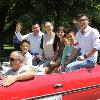 The Barrera family during the Parade of Champions.