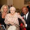 Kay and Marvelous Marvin Hagler visit with Josie Basilio.