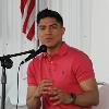 "The Pride of Las Vegas" Jessie Vargas talks boxing with fans at a Ringside Lecture.