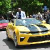 "The Magic Man" Antonio Tarver enjoys the Parade of Champions through the streets of Canastota