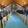 Family and friends fill St. Agatha’s Church for Carmen Basilio’s memorial mass