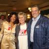Mary Jo Sanders, Christy Martin and WBC president Mauricio Sulaiman