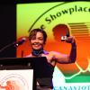 Jackie Nava proudly shows off her Hall of Fame ring