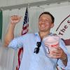 Gennadiy Golovkin at the fist casting ceremony