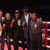 1976 Olympic Team (l to r) Chuck Walker, Charles Mooney, Sugar Ray Leonard, Michael Spinks & Leo Randolph at Fight Night at Turning Stone