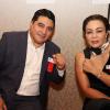 Mexican boxing legends Erik Morales and Jackie Nava